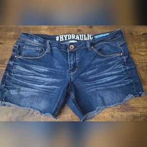Hydraulic Blue Denim Shorts